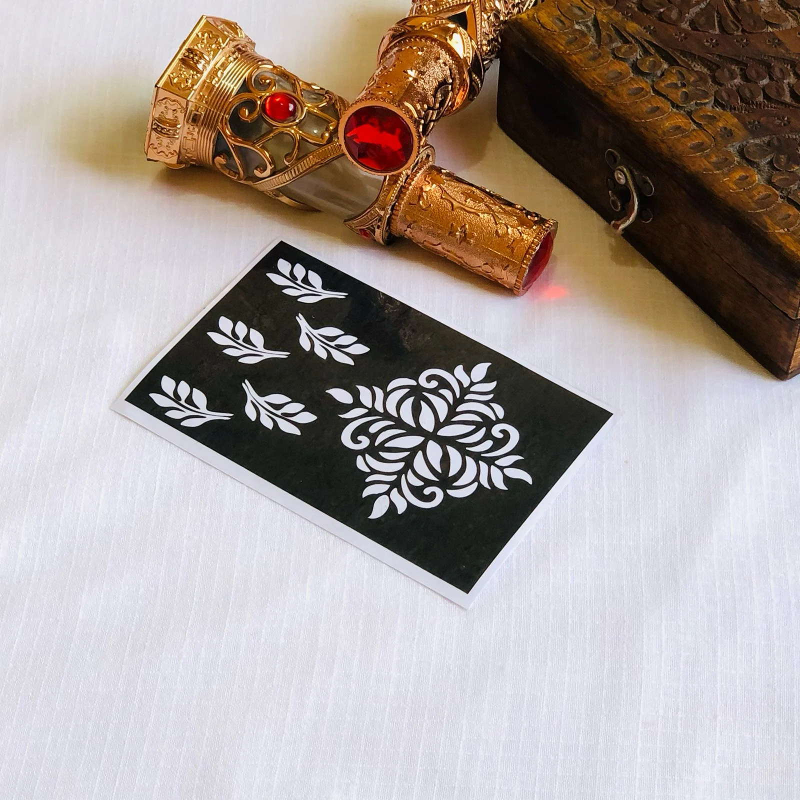 Henna Tatoo Stencils GT09